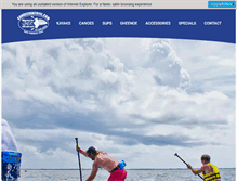 Tablet Screenshot of canoecountryfl.com